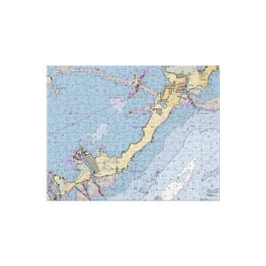 Futura Yacht Club (Islamorada, FL) NOAA Chart Jigsaw Puzzle