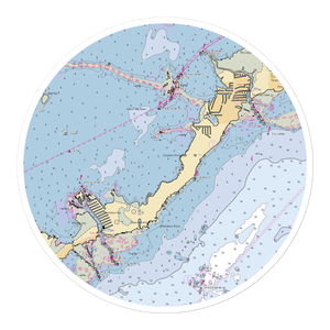 Futura Yacht Club (Islamorada, FL) NOAA Chart Sticker