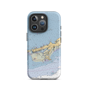 Crystal Bay Resort Marina (Marathon Shores, FL) NOAA Chart  Tough iPhone Case