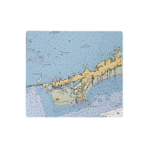 Marina Junction (Marathon Shores, FL) NOAA Chart  Gaming Mouse Pad