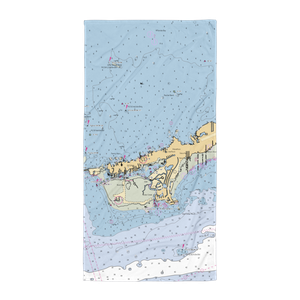 Advanced Marine (Marathon Shores, FL) NOAA Chart Towel