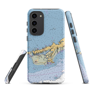 Marlin Bay Resort & Marina (Marathon Shores, FL) NOAA Chart Samsung Phone Case