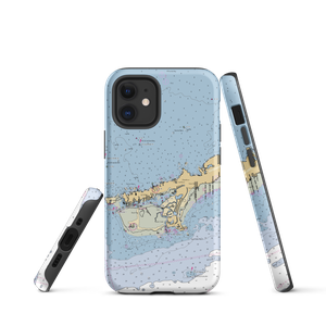 Boot Key Harbor City Marina (Marathon Shores, FL) NOAA Chart  Tough iPhone Case