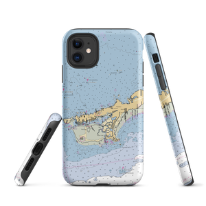 Marathon Yacht Club (Marathon Shores, FL) NOAA Chart  Tough iPhone Case