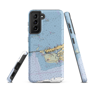 Faro Blanco Marina (Marathon Shores, FL) NOAA Chart Samsung Phone Case