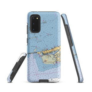 Marathon Boat Yard (Marathon Shores, FL) NOAA Chart Samsung Phone Case