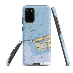 Marathon Boat Yard (Marathon Shores, FL) NOAA Chart Samsung Phone Case