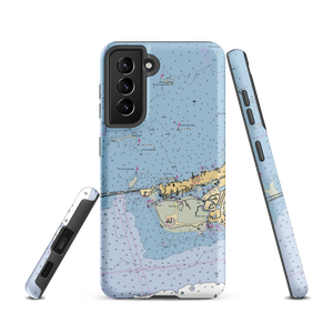 Marathon Boat Yard (Marathon Shores, FL) NOAA Chart Samsung Phone Case