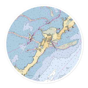 Creekside Inn (Islamorada, FL) NOAA Chart Sticker