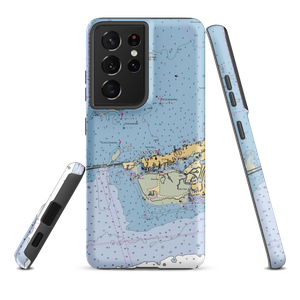 Captain Pip's Marina and Hideaway (Marathon Shores, FL) NOAA Chart Samsung Phone Case