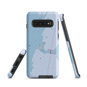 Loggerhead Marina at South Miami (Hialeah, FL) NOAA Chart Samsung Phone Case