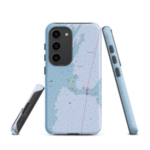 Loggerhead Marina at South Miami (Hialeah, FL) NOAA Chart Samsung Phone Case