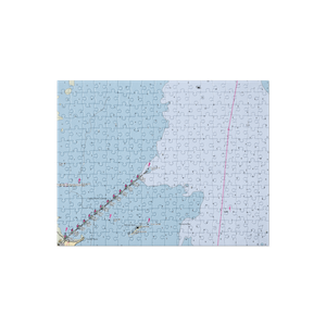 Biscayne National Park Marina (Hialeah, FL) NOAA Chart Jigsaw Puzzle