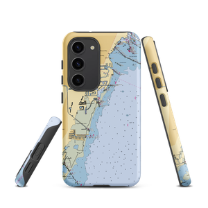 Matheson Hammock Marina (Miami, FL) NOAA Chart Samsung Phone Case