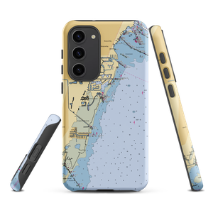 Matheson Hammock Marina (Miami, FL) NOAA Chart Samsung Phone Case