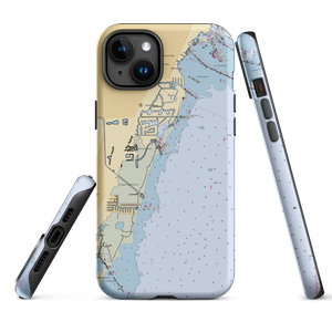 Matheson Hammock Marina (Miami, FL) NOAA Chart  Tough iPhone Case