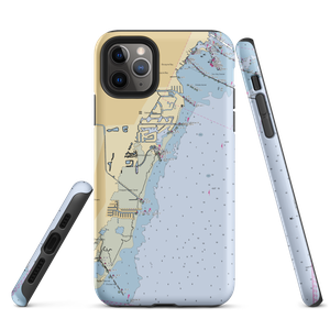 Matheson Hammock Marina (Miami, FL) NOAA Chart  Tough iPhone Case