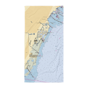 Matheson Hammock Marina (Miami, FL) NOAA Chart Towel