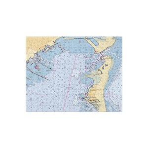 Cocoplum Yacht Club (Miami, FL) NOAA Chart Jigsaw Puzzle