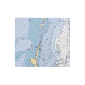 Boca Chita Key Harbor (Key Biscayne, FL) NOAA Chart  Gaming Mouse Pad