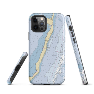 Elliott Key Park Marina (Key Biscayne, FL) NOAA Chart  Tough iPhone Case