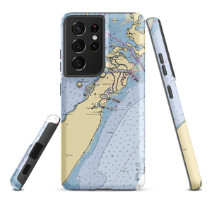 Key Largo Angler's Club (Hialeah, FL) NOAA Chart Samsung Phone Case