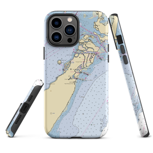 Key Largo Angler's Club (Hialeah, FL) NOAA Chart  Tough iPhone Case