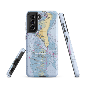 Boater's Grill (Key Biscayne, FL) NOAA Chart Samsung Phone Case