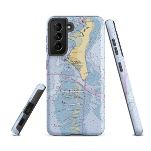 Boater's Grill (Key Biscayne, FL) NOAA Chart Samsung Phone Case