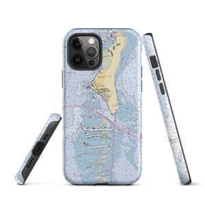 Boater's Grill (Key Biscayne, FL) NOAA Chart  Tough iPhone Case