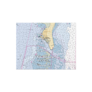 Boater's Grill (Key Biscayne, FL) NOAA Chart Jigsaw Puzzle