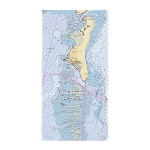 Boater's Grill (Key Biscayne, FL) NOAA Chart Towel