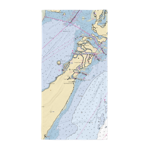 MarineMax Ocean Reef (Hialeah, FL) NOAA Chart Towel