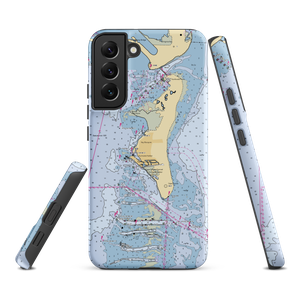 Key Biscayne Yacht Club (Key Biscayne, FL) NOAA Chart Samsung Phone Case