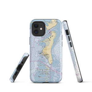 Key Biscayne Yacht Club (Key Biscayne, FL) NOAA Chart  Tough iPhone Case