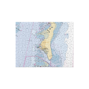 Key Biscayne Yacht Club (Key Biscayne, FL) NOAA Chart Jigsaw Puzzle