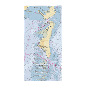 Key Biscayne Yacht Club (Key Biscayne, FL) NOAA Chart Towel