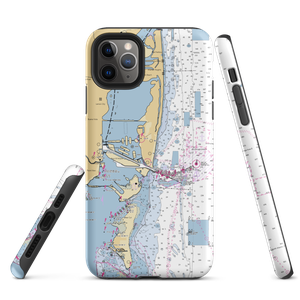 Oceanika Yachts Marina & Brokerage (Miami, FL) NOAA Chart  Tough iPhone Case