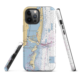 Oceanika Yachts Marina & Brokerage (Miami, FL) NOAA Chart  Tough iPhone Case