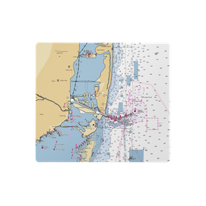 Oceanika Yachts Marina & Brokerage (Miami, FL) NOAA Chart  Gaming Mouse Pad