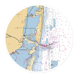 Oceanika Yachts Marina & Brokerage (Miami, FL) NOAA Chart Sticker