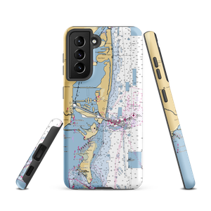 Chamonix Marina (Miami, FL) NOAA Chart Samsung Phone Case