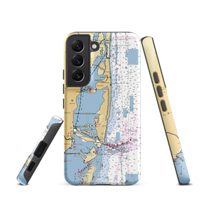 Boatyard of Miami (Miami, FL) NOAA Chart Samsung Phone Case