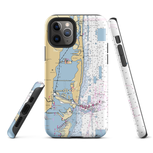 Boatyard of Miami (Miami, FL) NOAA Chart  Tough iPhone Case