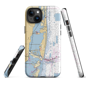 Boatyard of Miami (Miami, FL) NOAA Chart  Tough iPhone Case