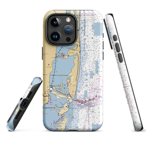 Jones Boat Yard (Miami, FL) NOAA Chart  Tough iPhone Case