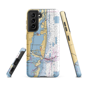 Miami River Hurricane Safe Boatyard (Miami, FL) NOAA Chart Samsung Phone Case