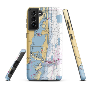 Miami River Hurricane Safe Boatyard (Miami, FL) NOAA Chart Samsung Phone Case