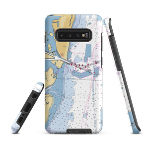 Brickell Place Marina (Miami, FL) NOAA Chart Samsung Phone Case