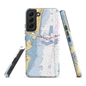 Brickell Place Marina (Miami, FL) NOAA Chart Samsung Phone Case